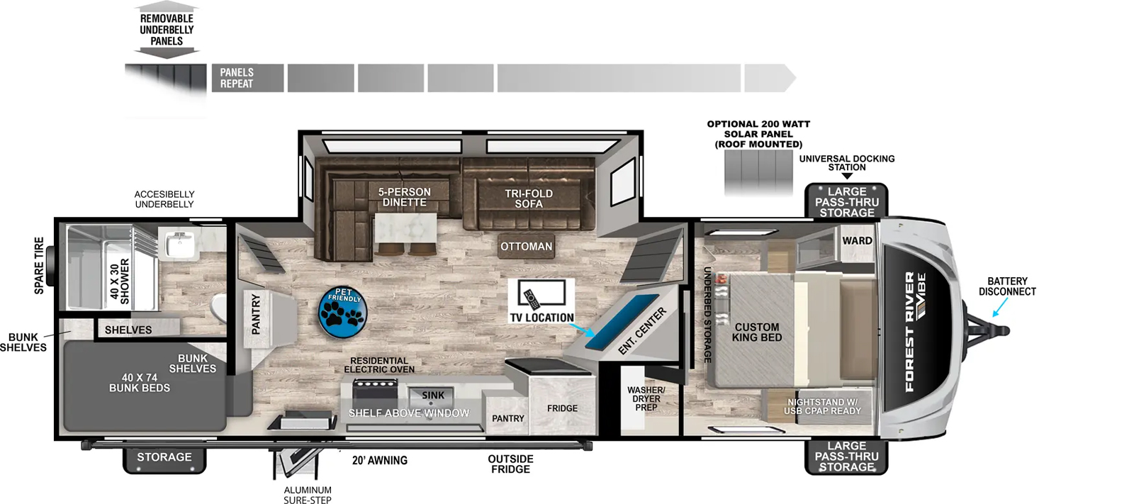 2600BH Floorplan Image